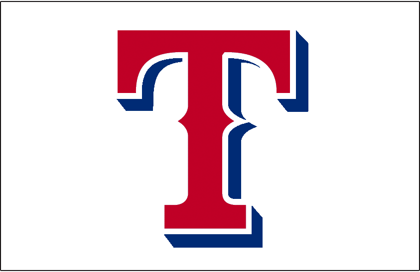 Texas Rangers 2004-2008 Jersey Logo iron on paper